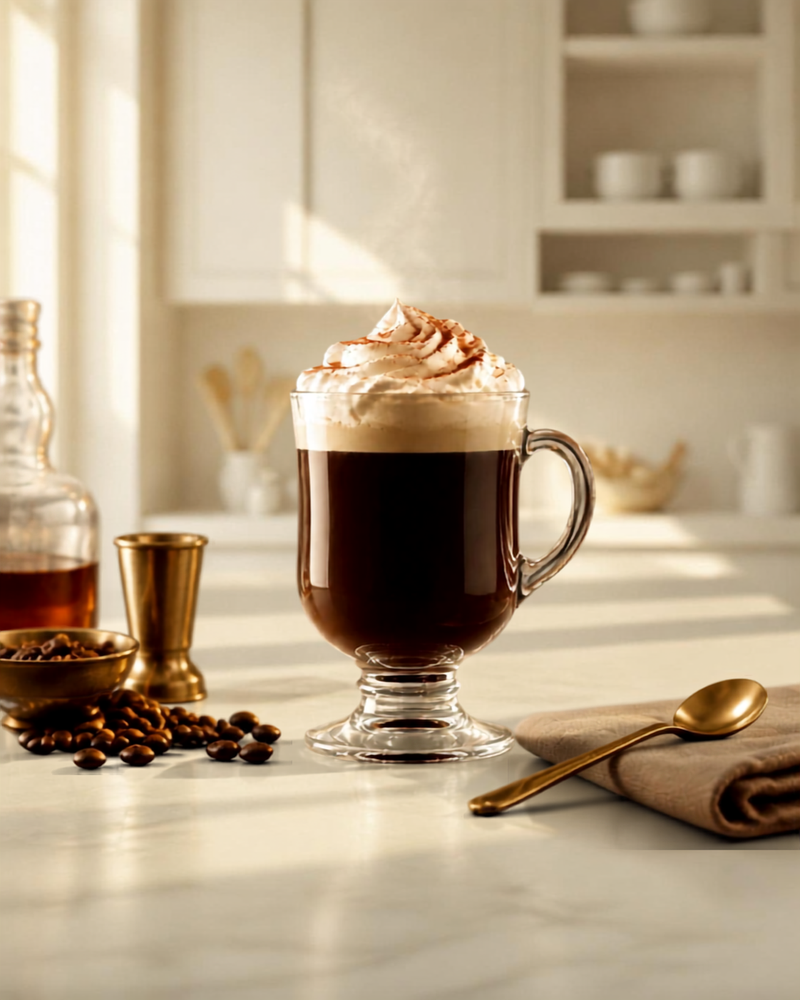 Irish Coffee cocktail