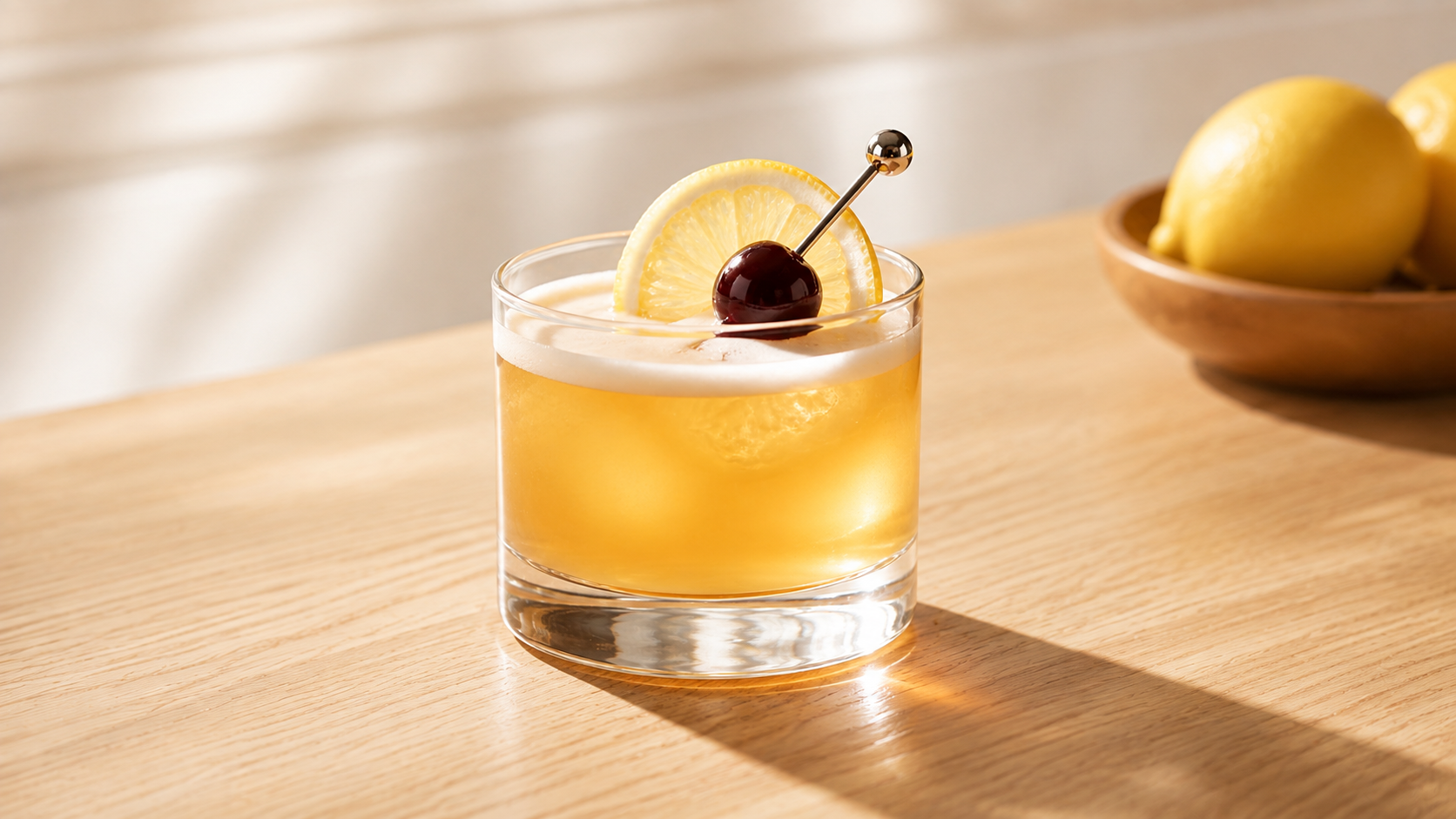 Whiskey Sour cocktail
