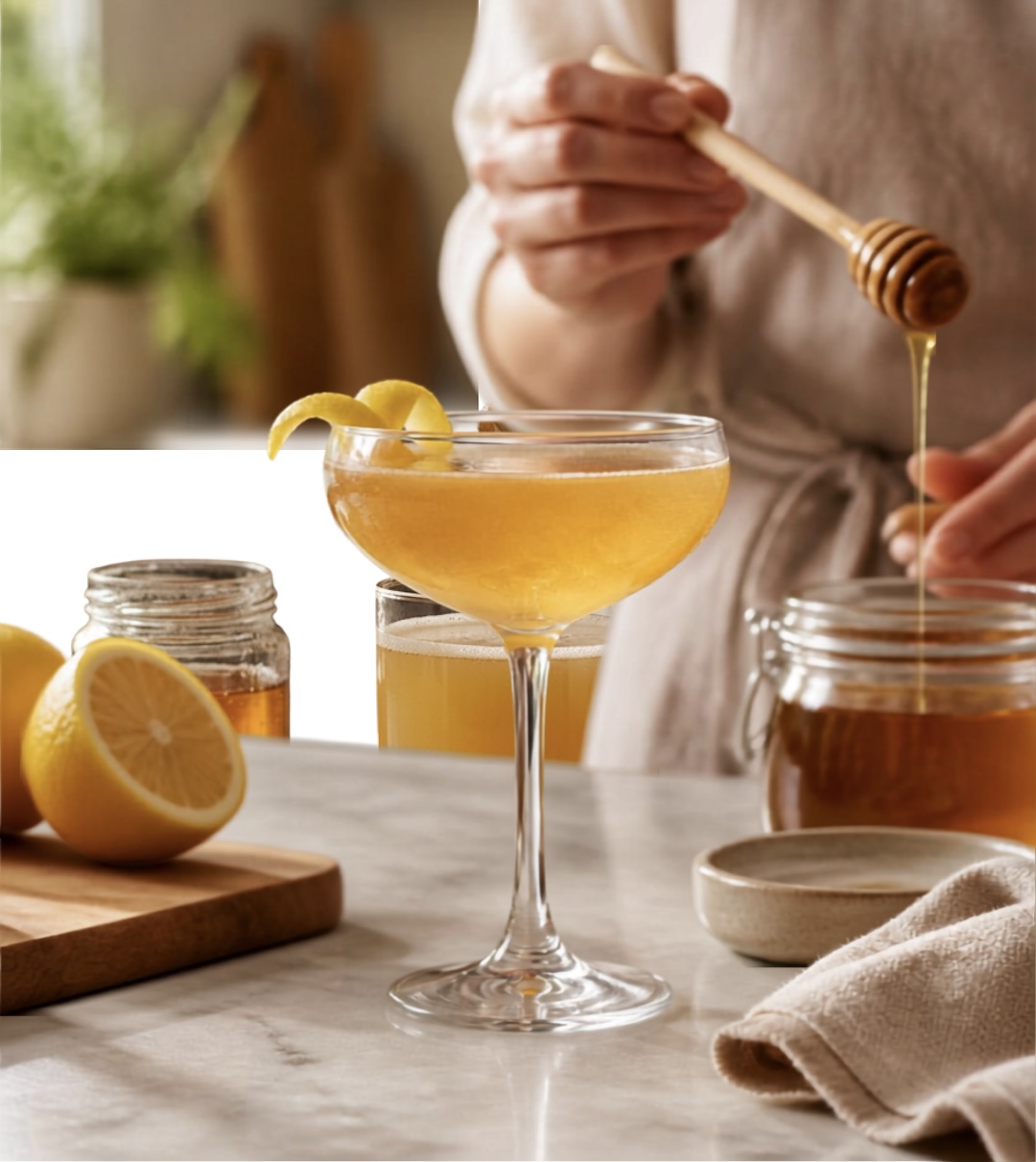 Gold Rush cocktail